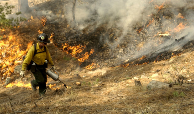 The Bullock Fire in 2002